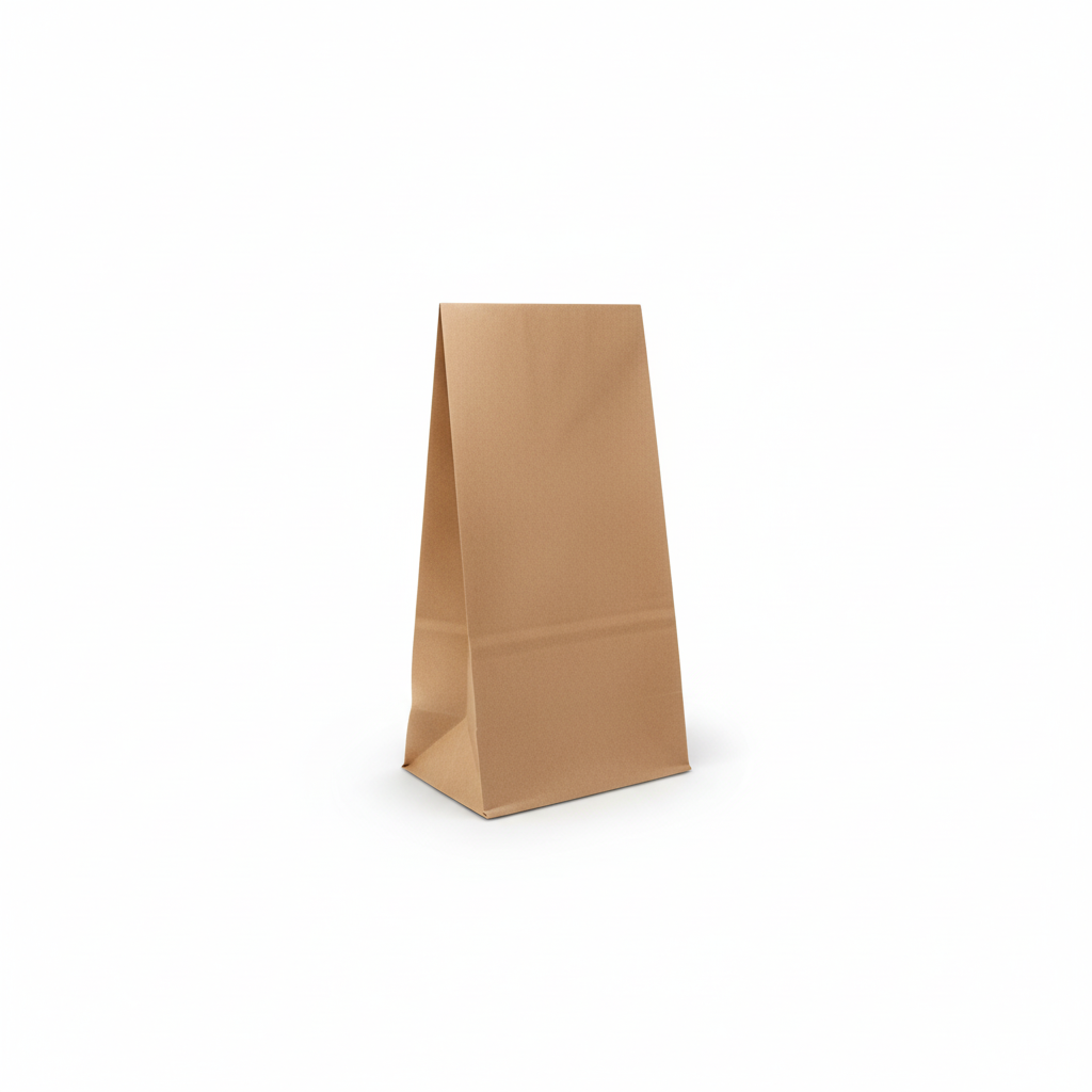 Bolsa De Papel Kraft N 2 Paquete 50 Und