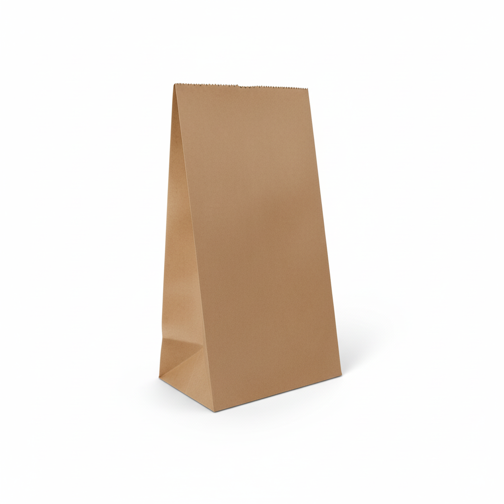 Bolsa De Papel Kraft N 5 Paquete 50 Und
