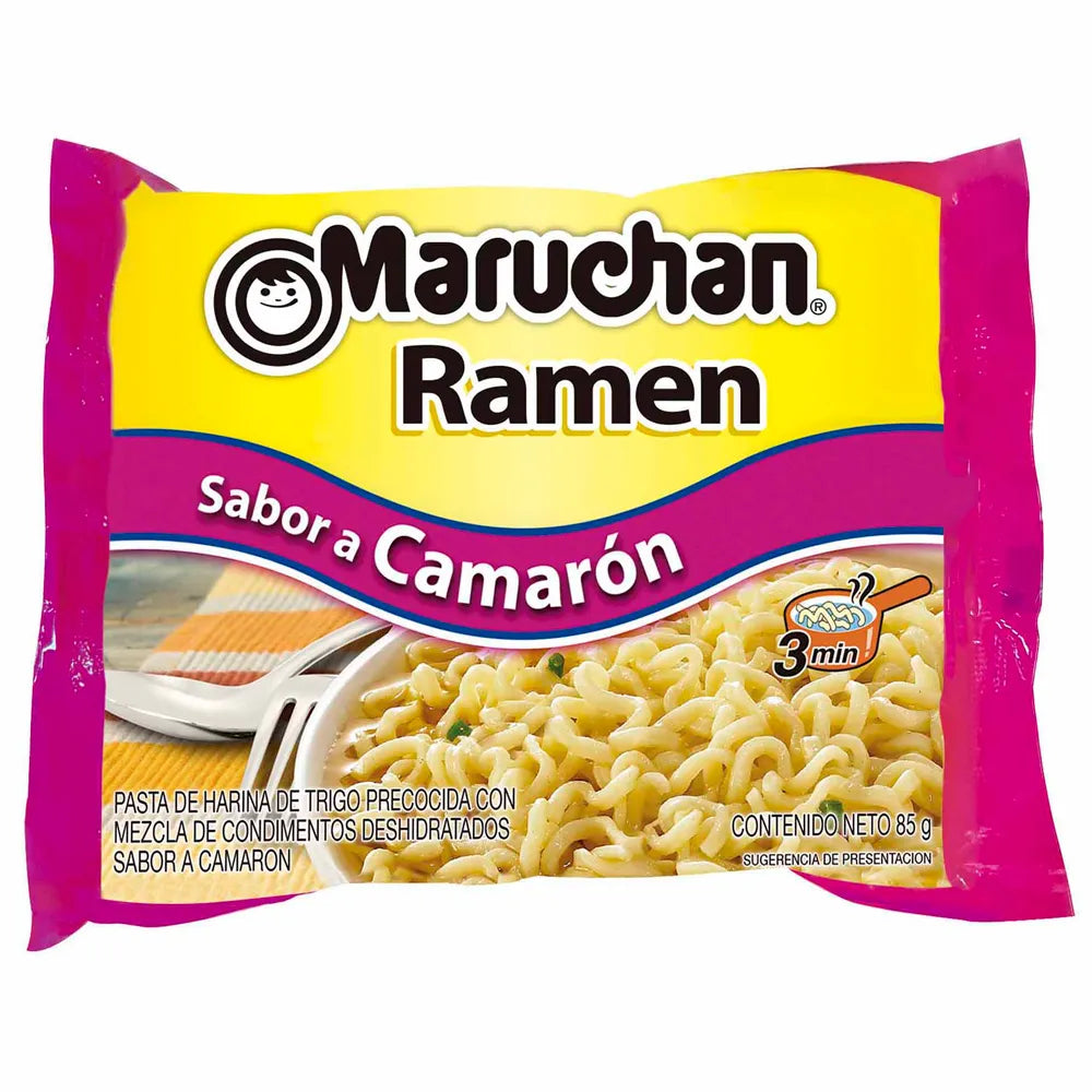 Sopa Instantánea Maruchan Camarón 85g