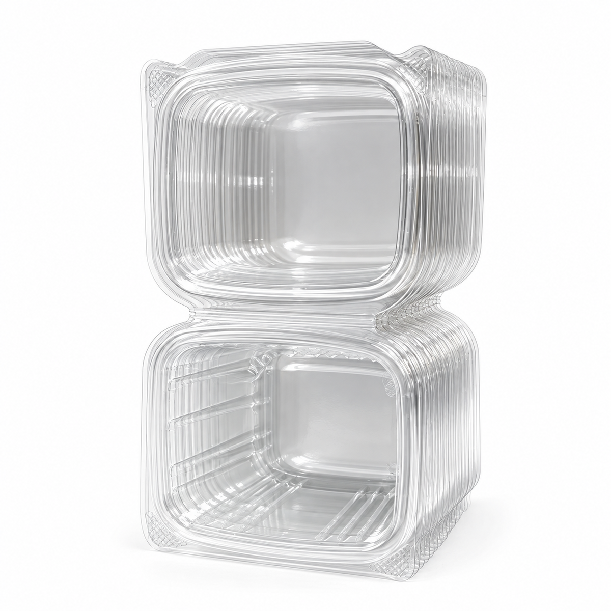 Envase Bisagra 16 Oz Tapa Baja Pamolsa