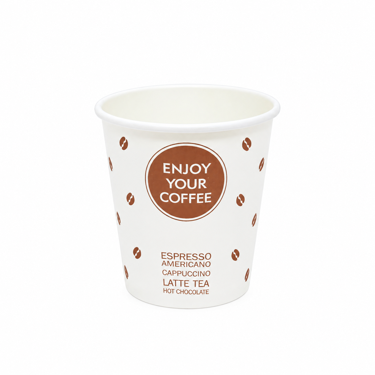 Vaso Polipapel Con diseño Enjoy Your Coffee Paquete 50 und