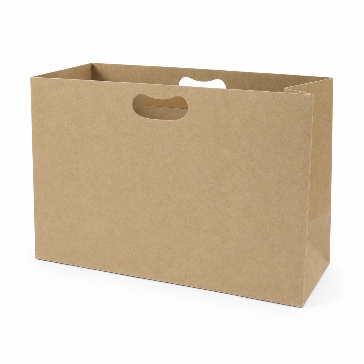 Bolsa De Papel Kraft Bk- #37 Con Asa