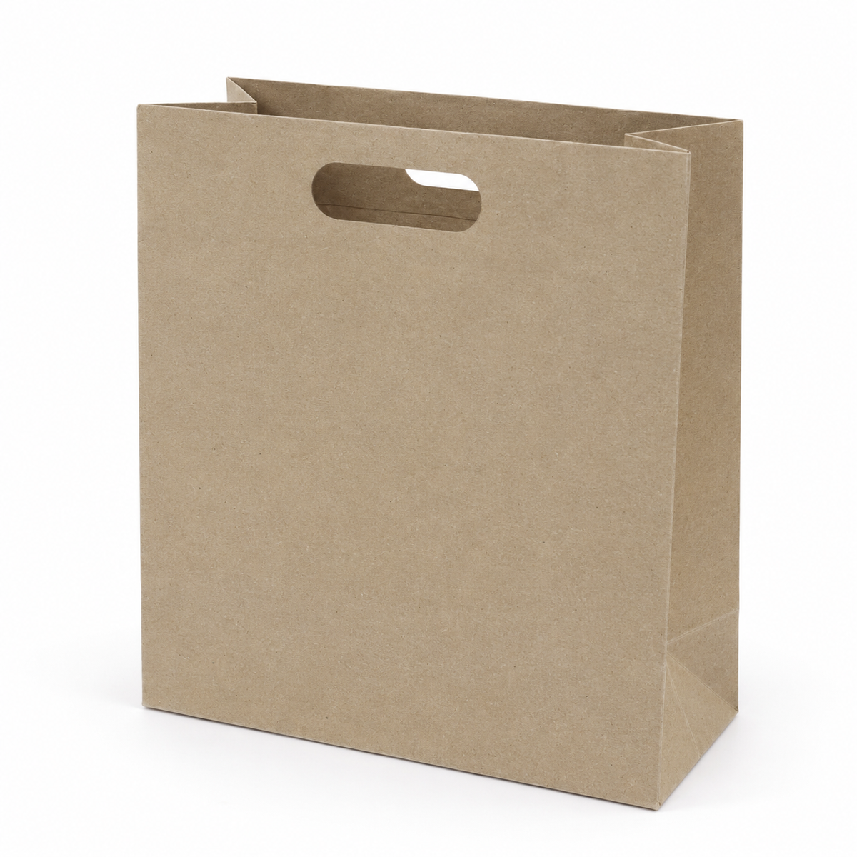 Bolsa De Papel Kraft Bk- #17 Con Asa