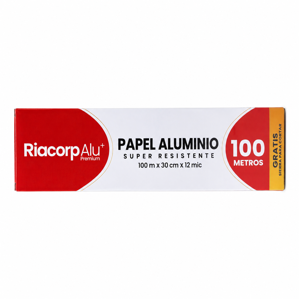 Papel De Aluminio Riacorp Caja 100mt x 30 cm