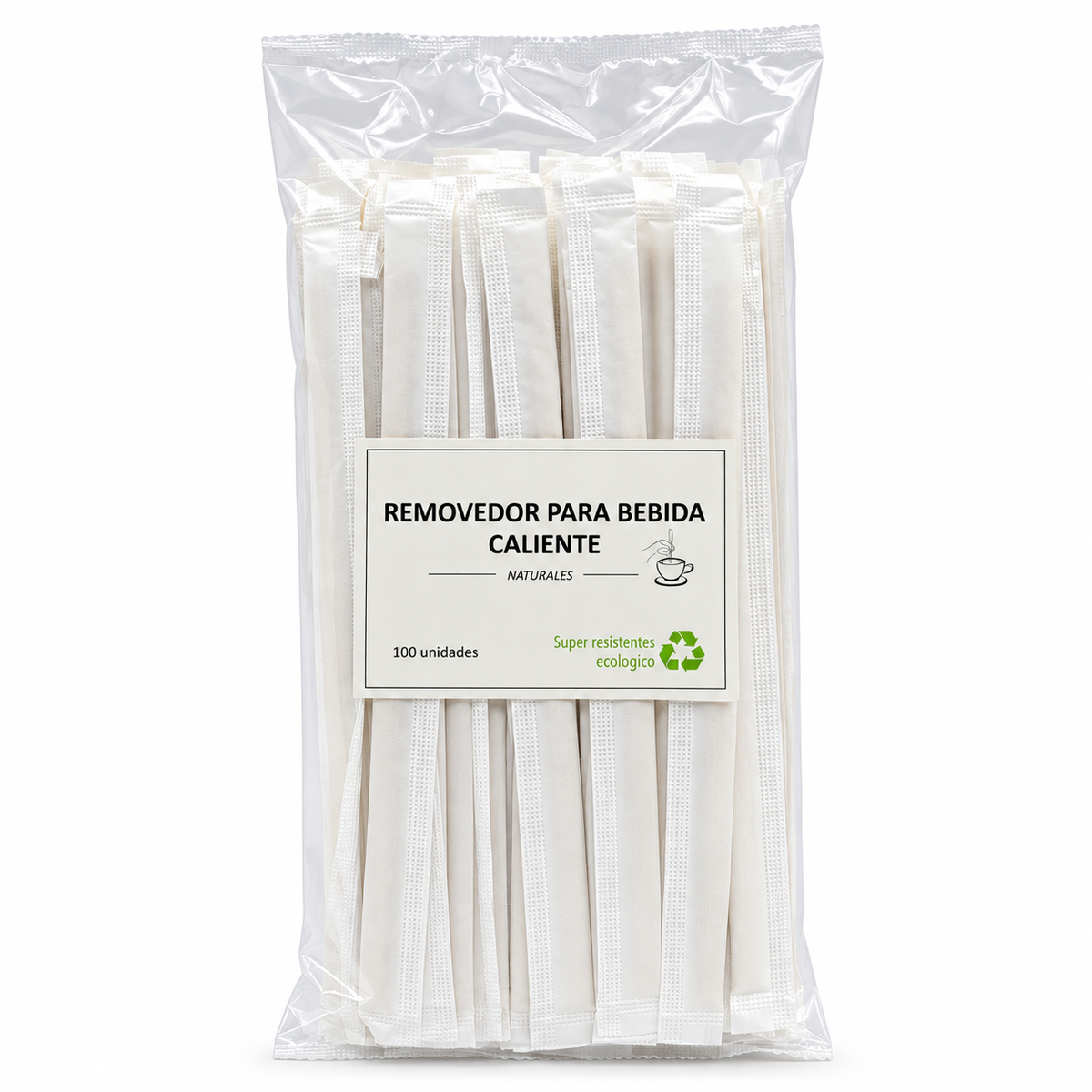 Removedor De Madera 18 cm Paquete 100 und
