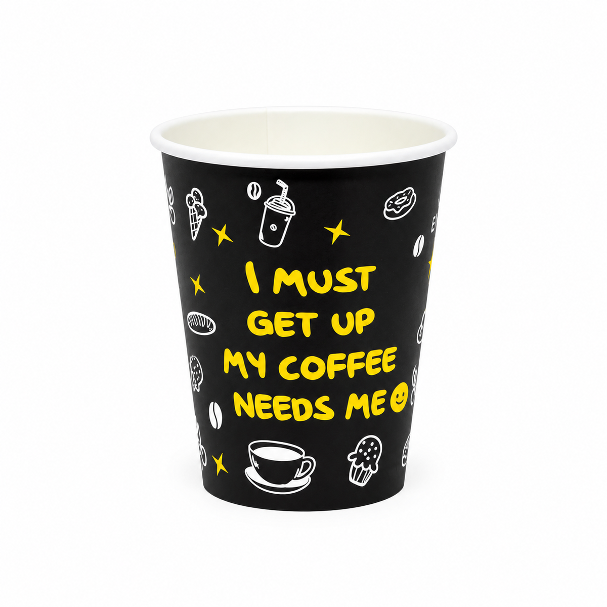 Vaso Polipapel Get up Tevian 8oz Paquete 50und
