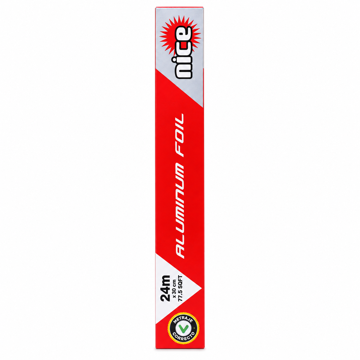 Papel De Aluminio Nice  24m x 30cm