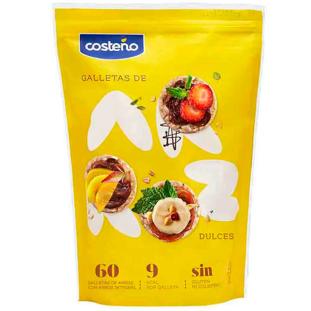 Galleta De Arroz  Costeño Dulce Bolsa 150g