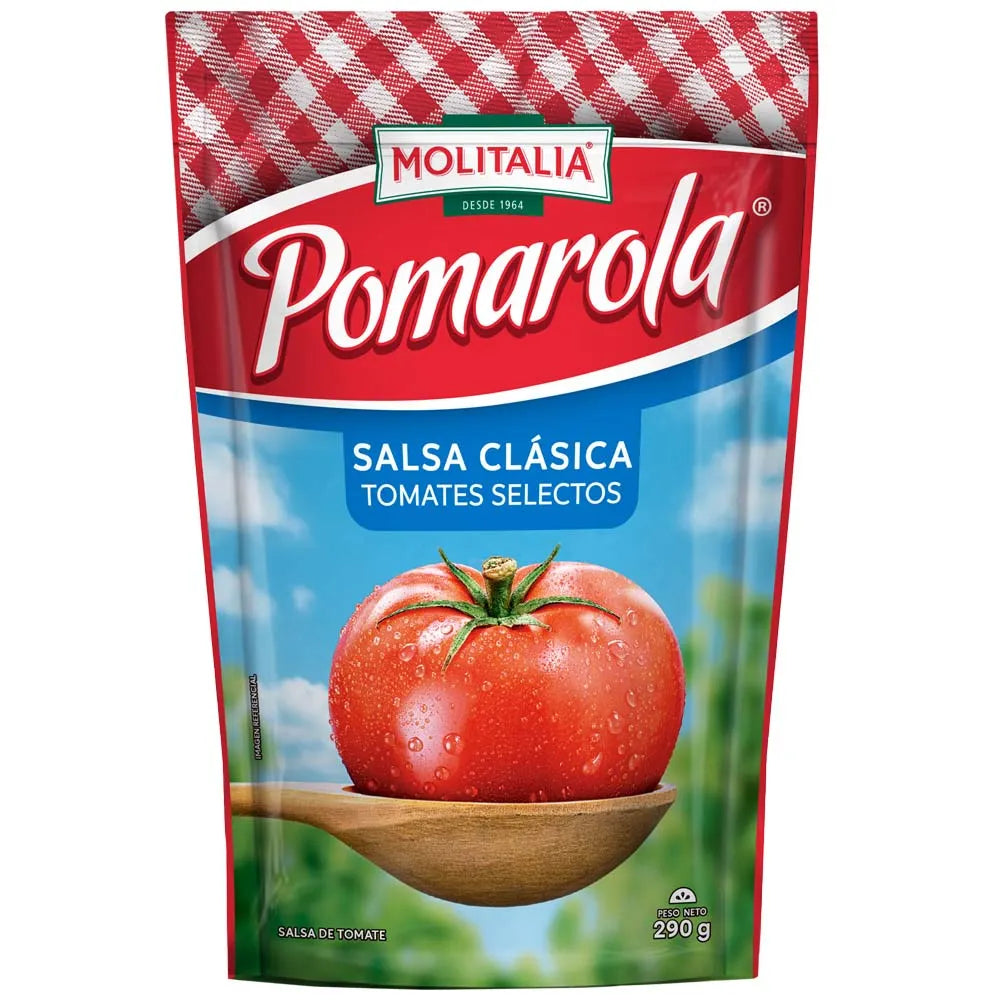 Salsa de Tomate Pomarola Doypack 290g