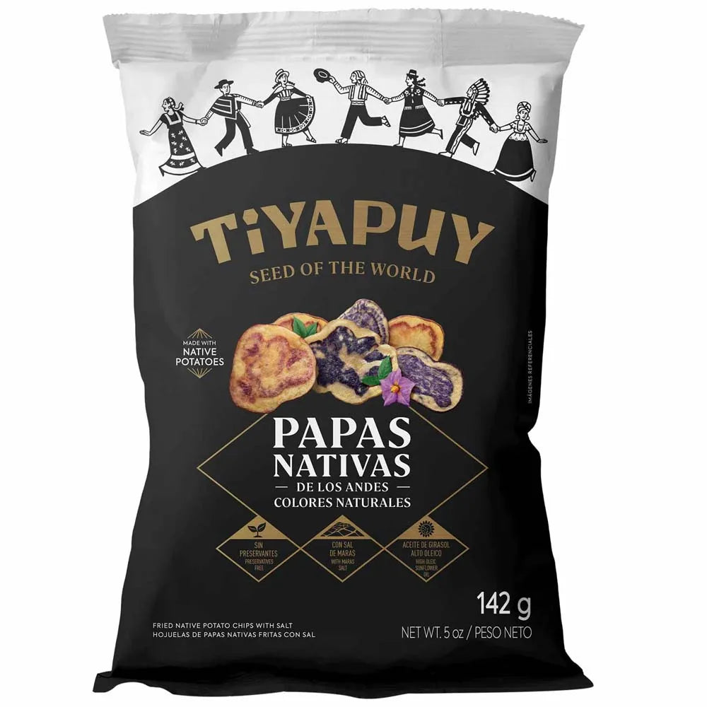 Papas Nativas Mixtas Tiyapuy Bolsa 142g
