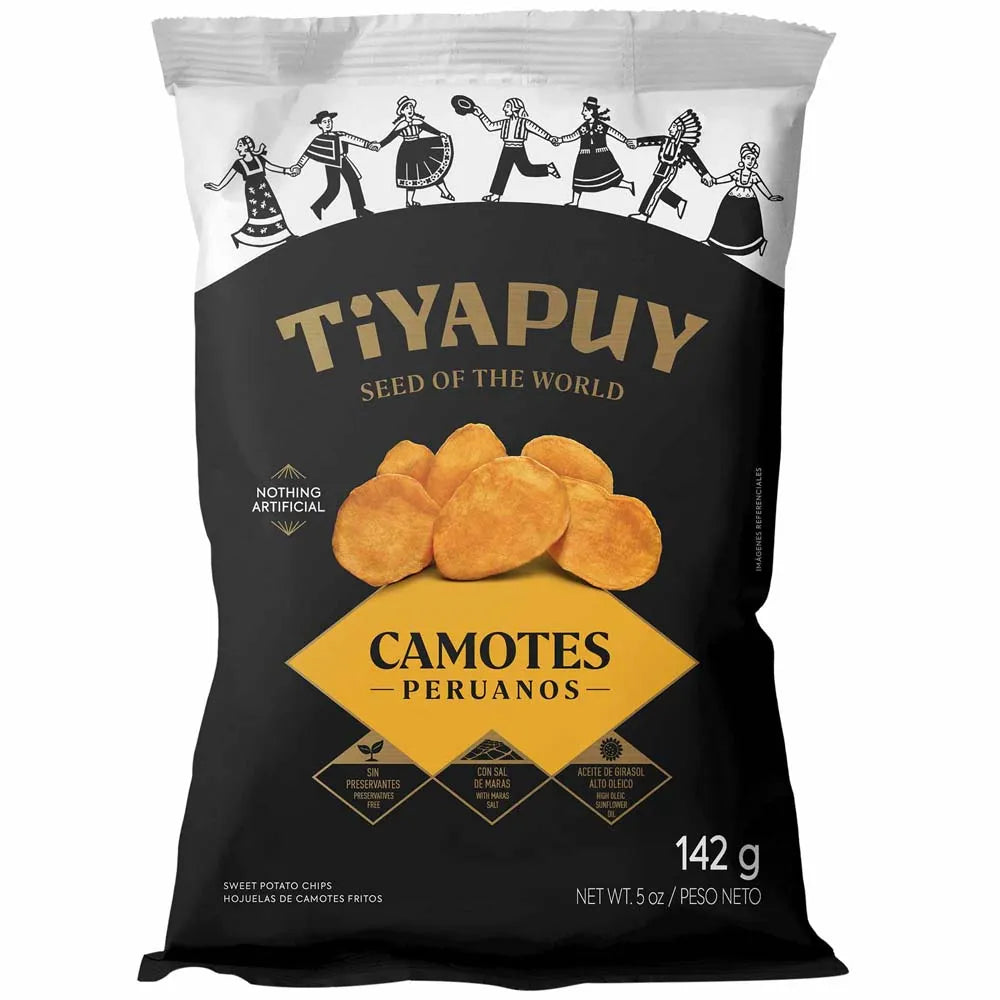 Camote Salado Tiyapuy Bolsa 142g