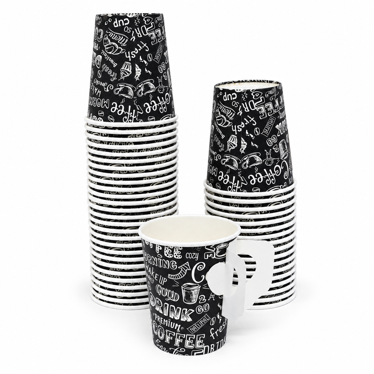 Vaso Polipapel Con Asa Inecoware 8oz Paquete 50 Und