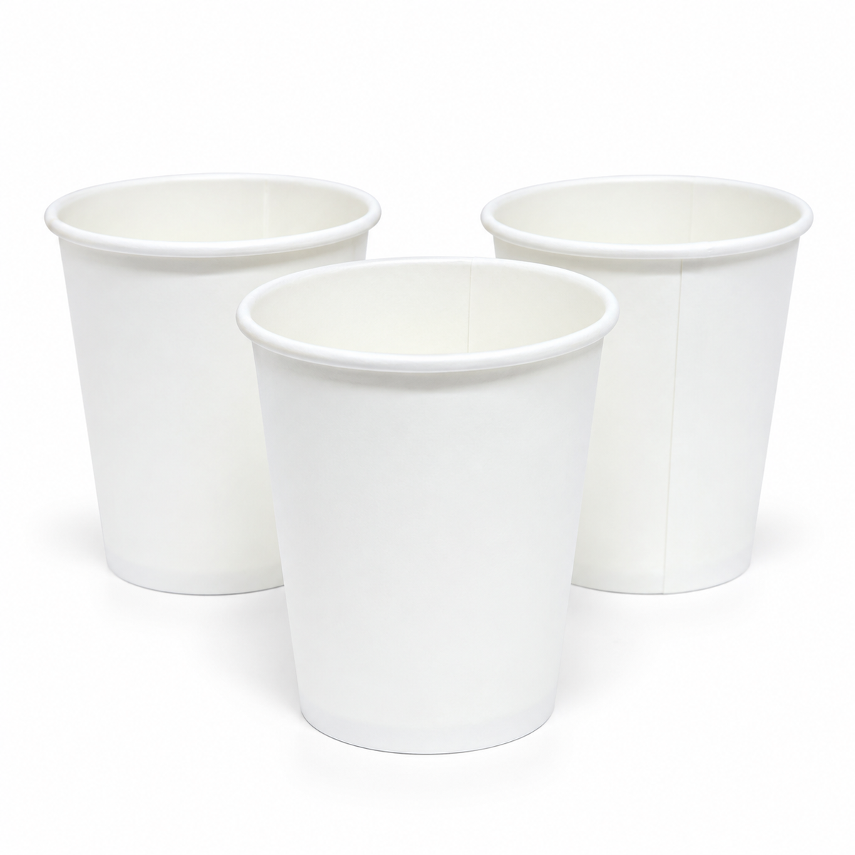 Vaso Polipapel 8oz  Blanco Paquete 50 und