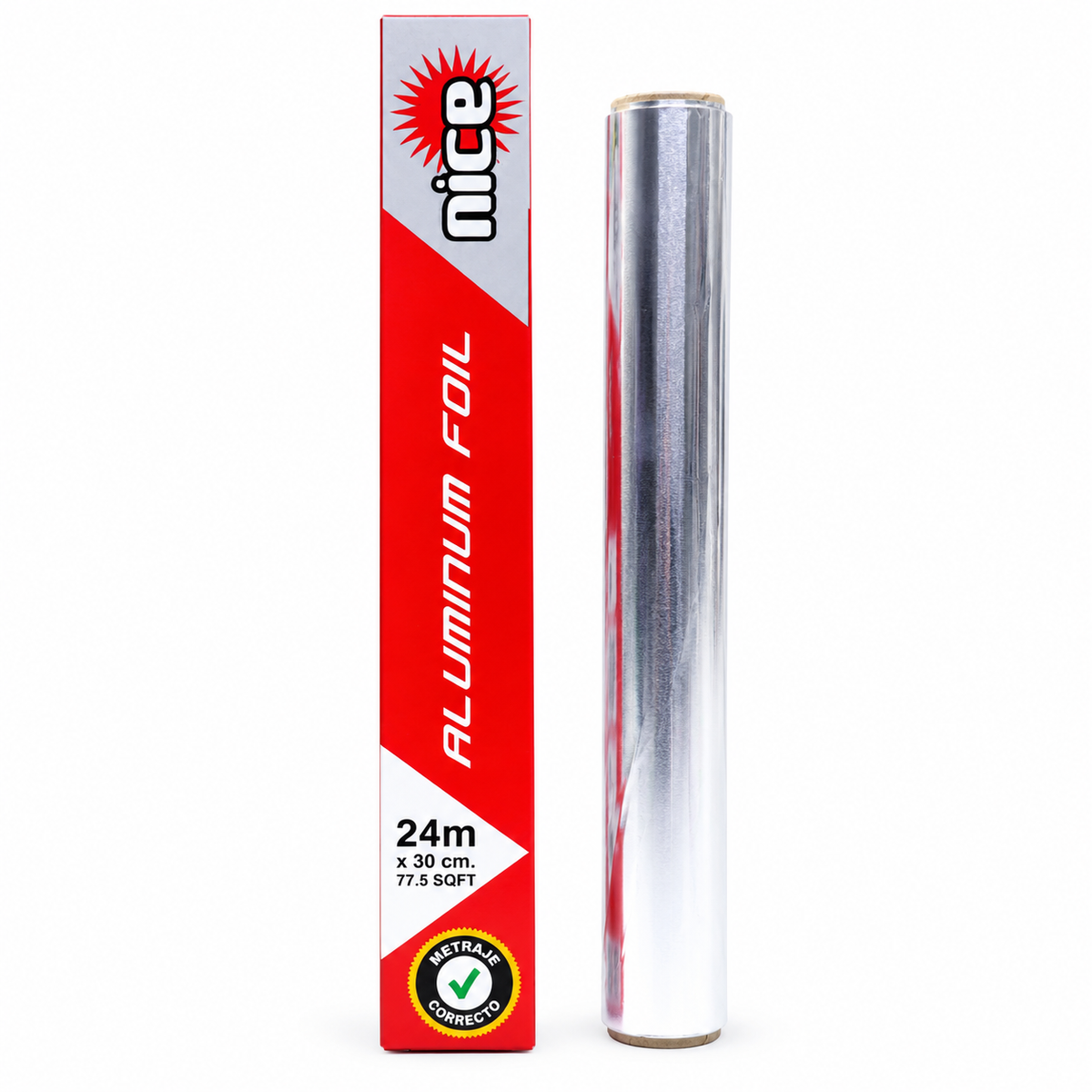 Papel De Aluminio Nice  24m x 30cm