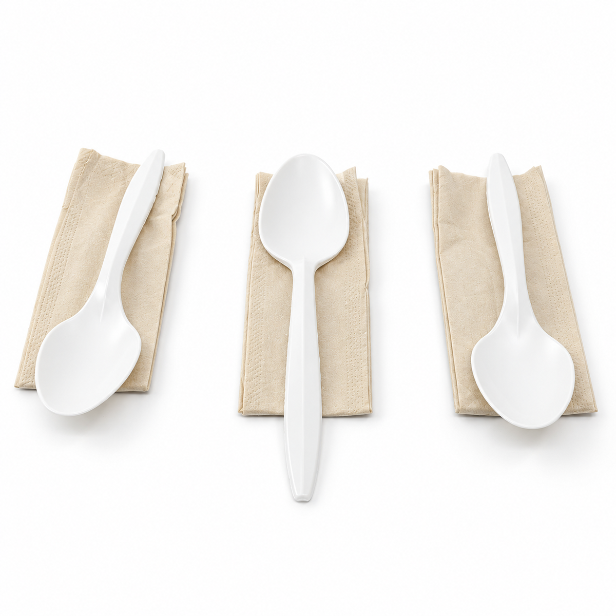 Set Cuchara De Maíz +Servilleta Inecoware Paquete 25 Und