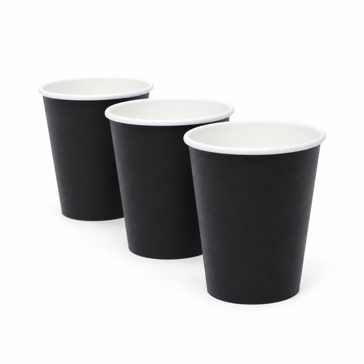 Vaso Polipapel Dasil Negro 12oz Paquete 50und