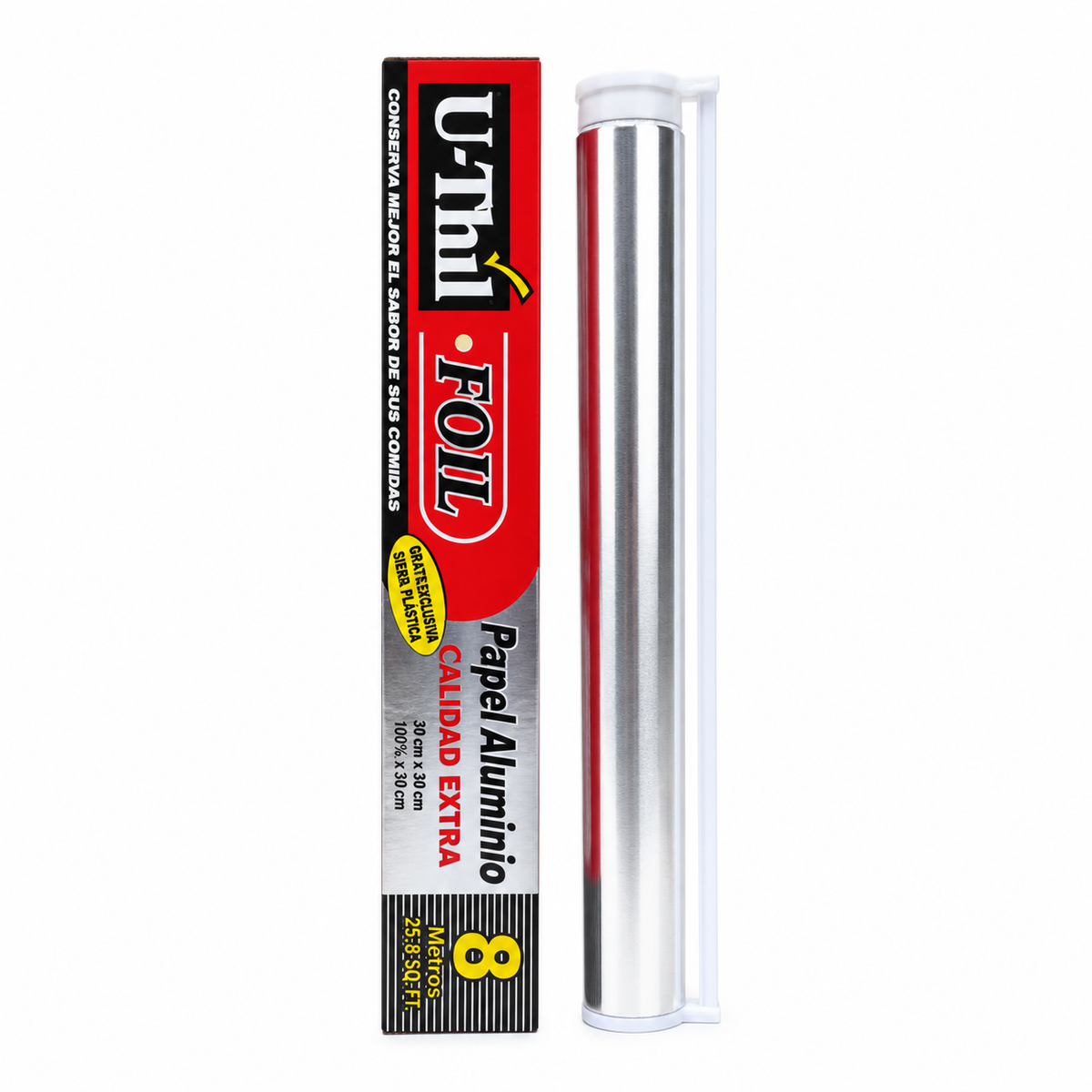 Papel Aluminio U-thil 8m x 30cm