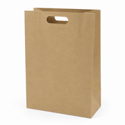 Bolsa De Papel Kraft Bk- #90 Con Asa