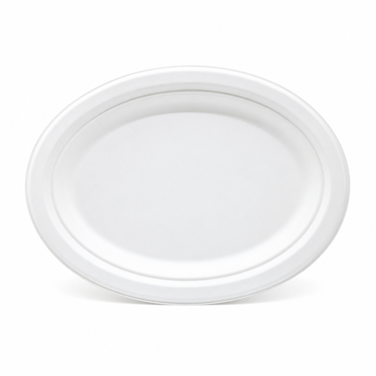 Plato Ovalado Fibra 26 Hawái 25 Und