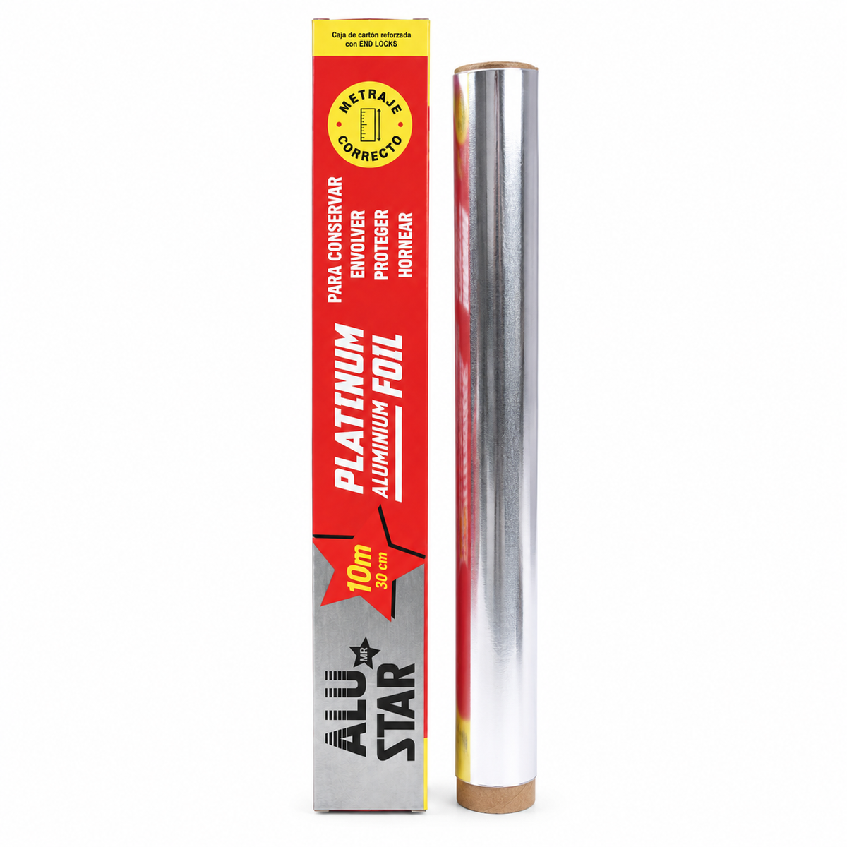 Papel De Aluminio Alu Star 10M X 30Cm