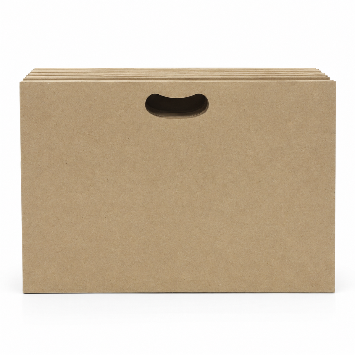 Bolsa De Papel Kraft Bk- #37 Con Asa
