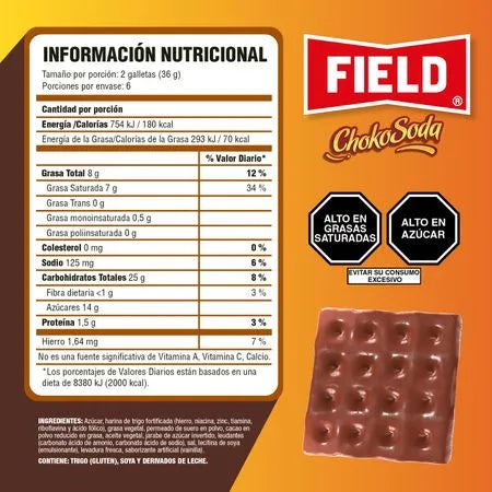 Galleta Field ChoKosoda Paquete 6 und
