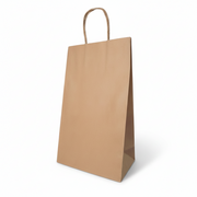 Bolsa De Papel Kraft BK #25 B&E Con Asa