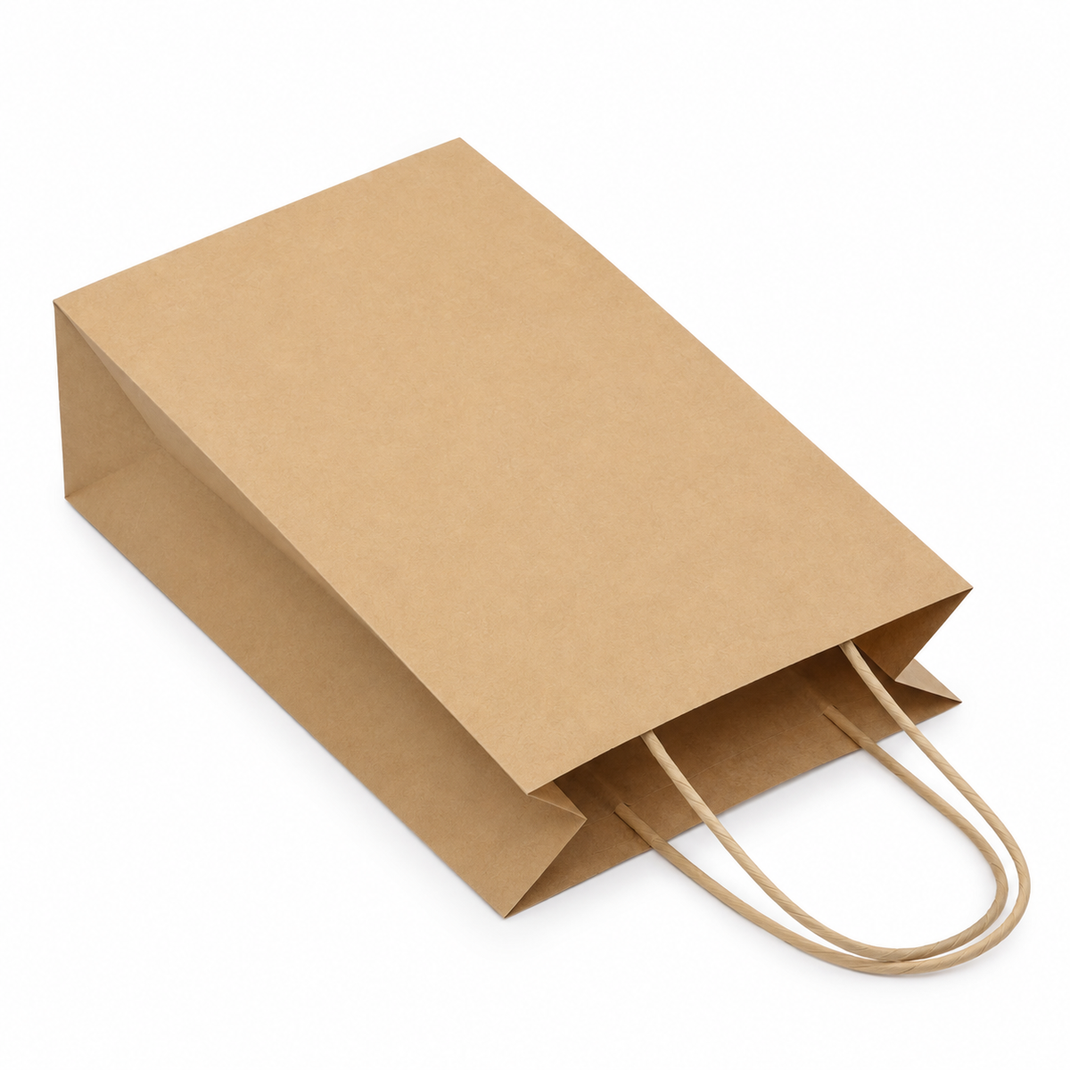 Bolsa De Papel Kraft BK #25 B&E Con Asa