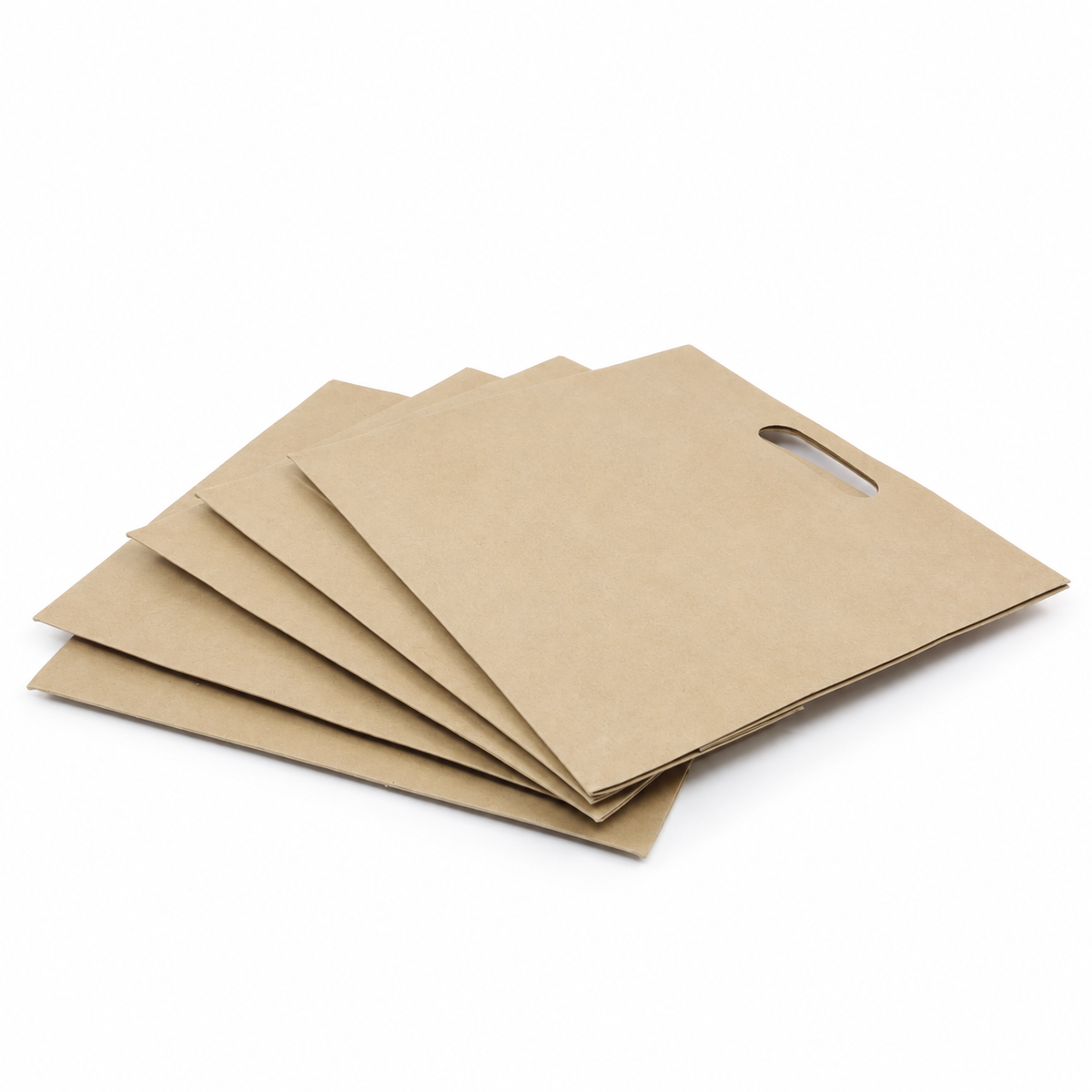 Bolsa De Papel Kraft Bk- #26 Con Asa