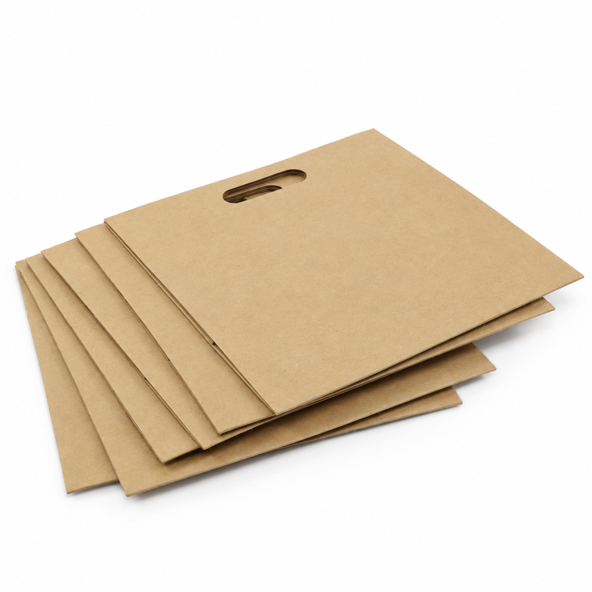 Bolsa De Papel Kraft Bk-#61 Con Asa