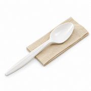 Set Cuchara De Maíz +Servilleta Inecoware Paquete 25 Und