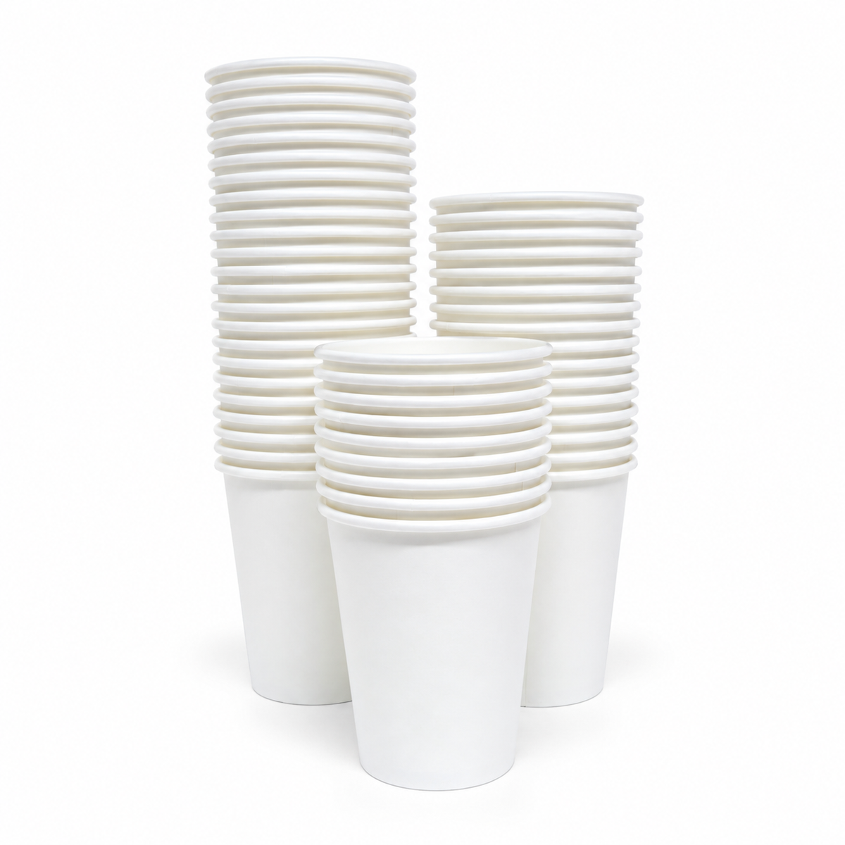 Vaso Polipapel 12oz Blanco Paquete 50 Und