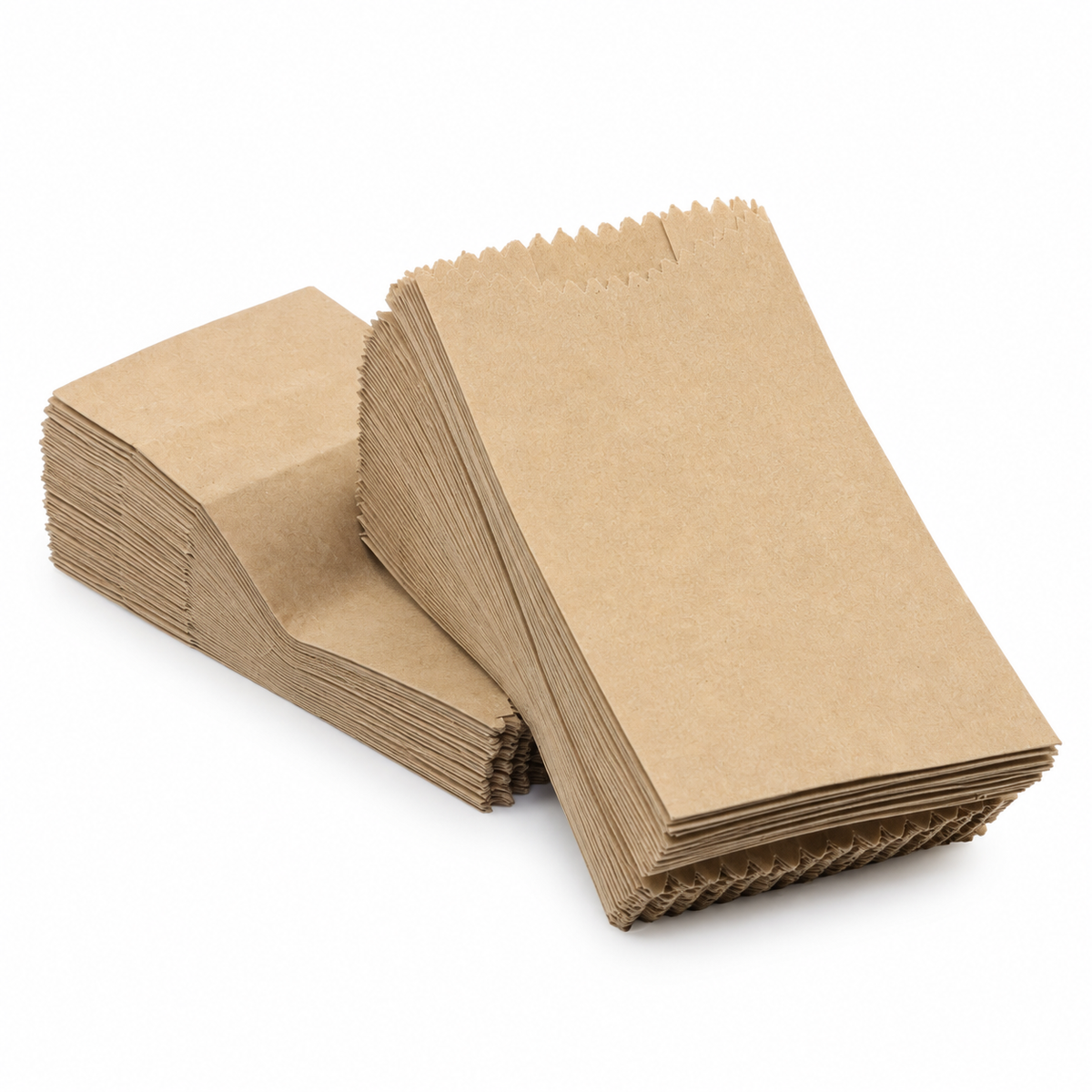 Bolsa De Papel Kraft 1/4 Paquete 100 Und