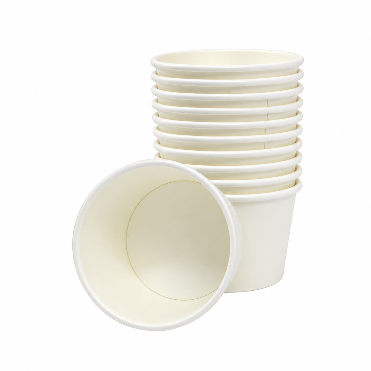 Contenedor De Helado 8 Oz Paquete 25 Und