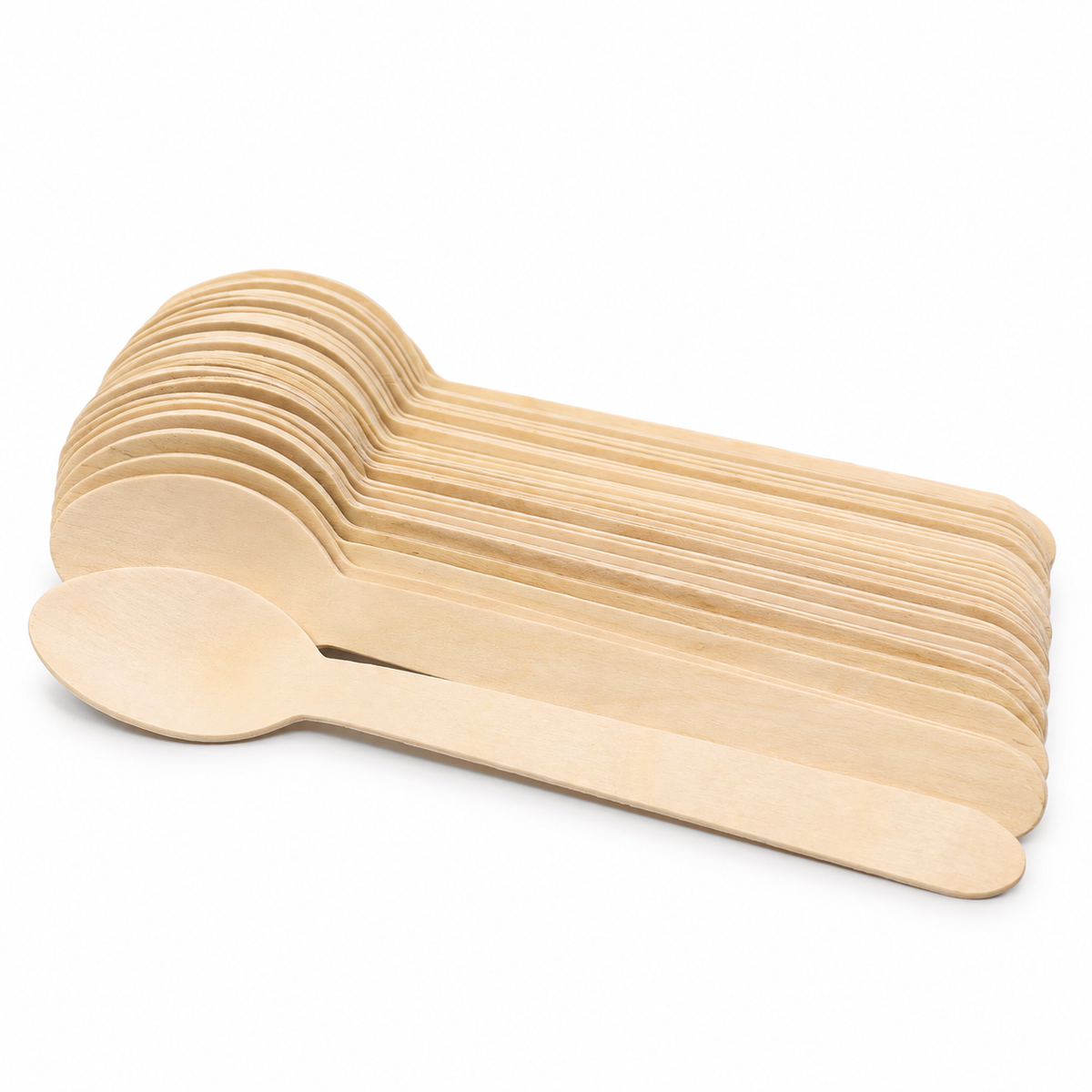 Cuchara Bambu Ecologica 14 Cm Paquete 50 Und