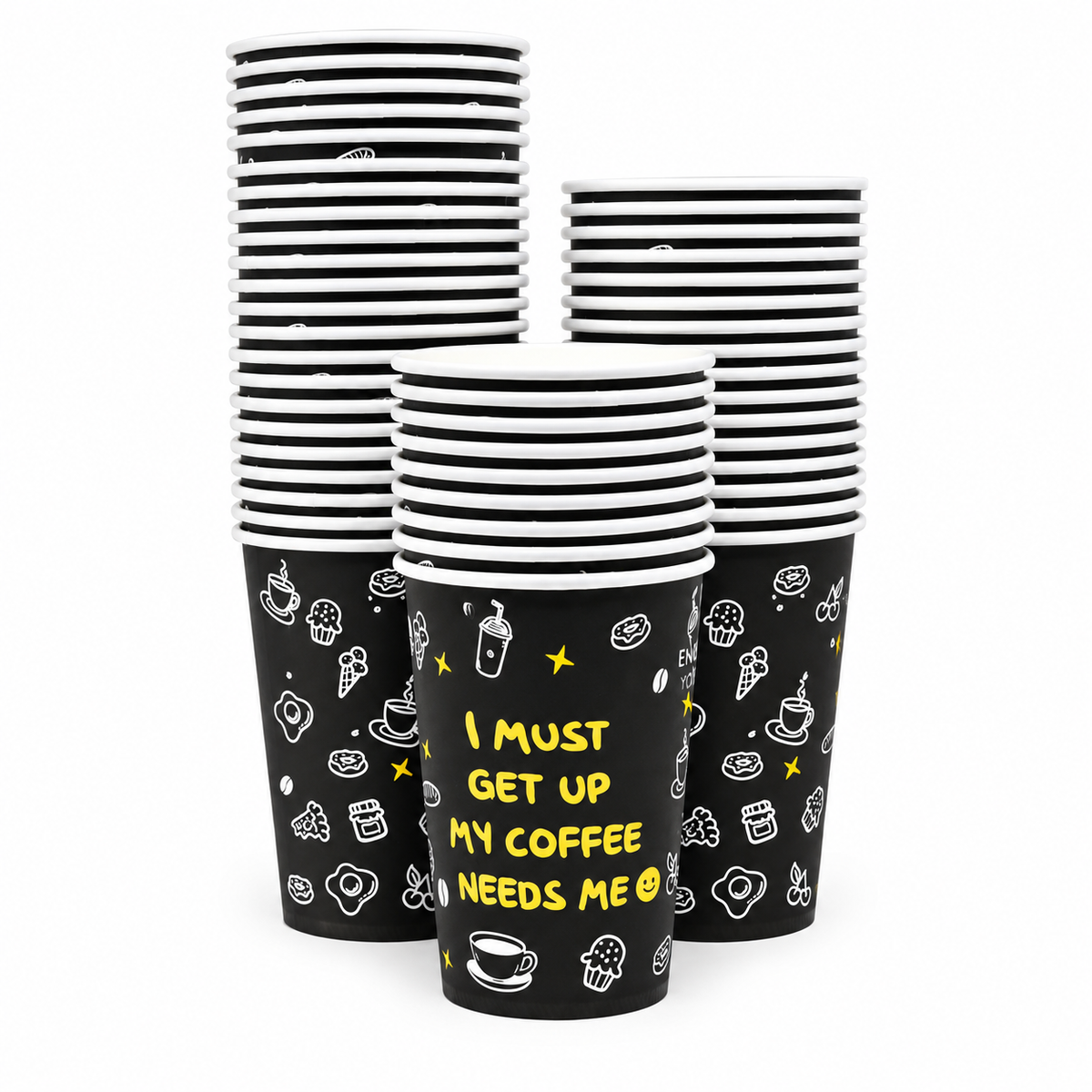 Vaso Polipapel Get up Tevian 12oz Paquete 50und