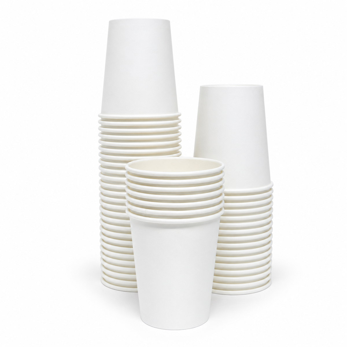 Vaso Polipapel 8oz  Blanco Paquete 50 und