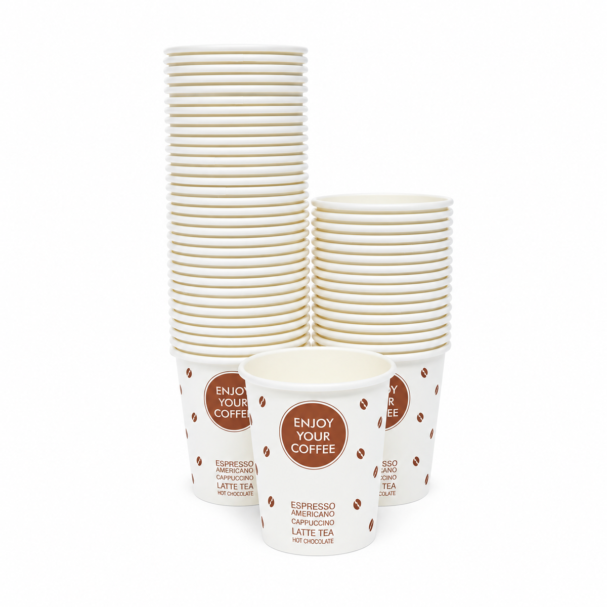 Vaso Polipapel Con diseño Enjoy Your Coffee Paquete 50 und