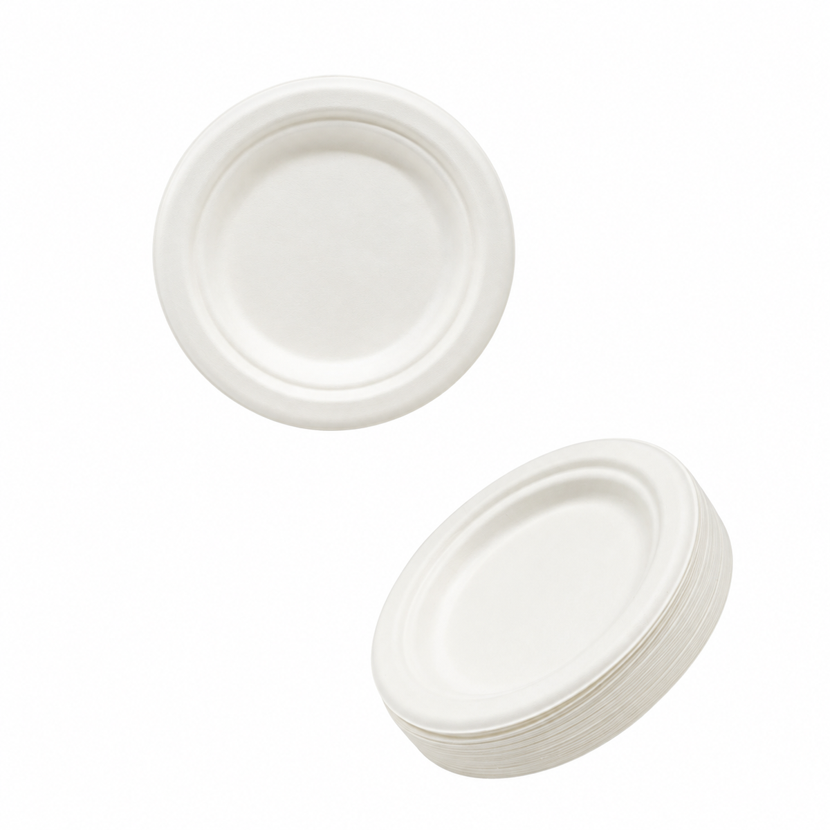 Plato Biodegradable 15 Paquete 25 Und