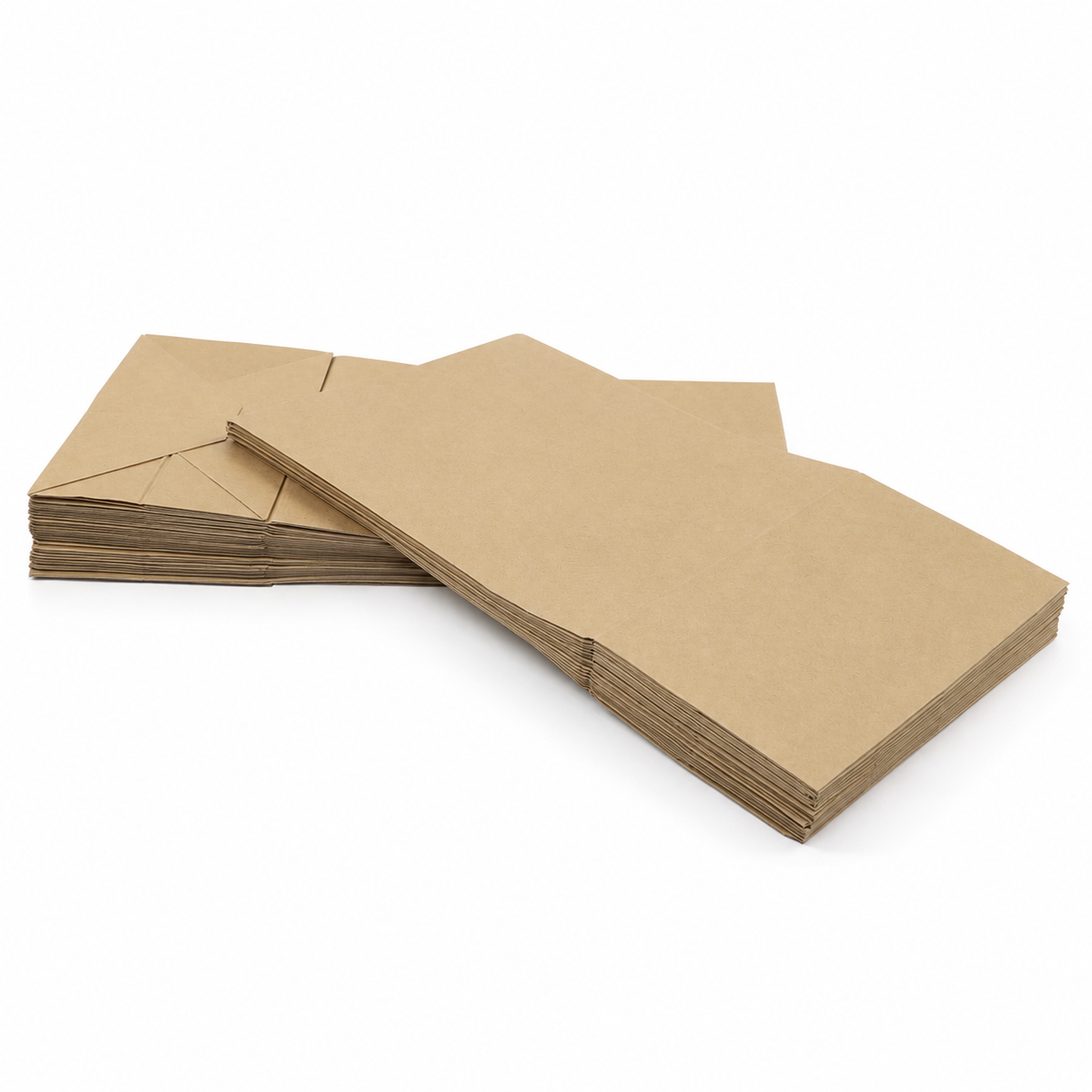 Bolsa De Papel Kraft N  12 Paquete 50 Und