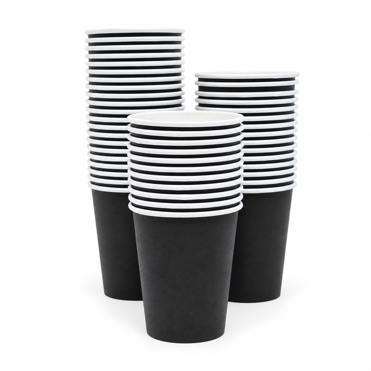 Vaso Polipapel Dasil Negro 10oz Paquete 50und