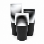 Vaso Polipapel Dasil Negro 10oz Paquete 50und