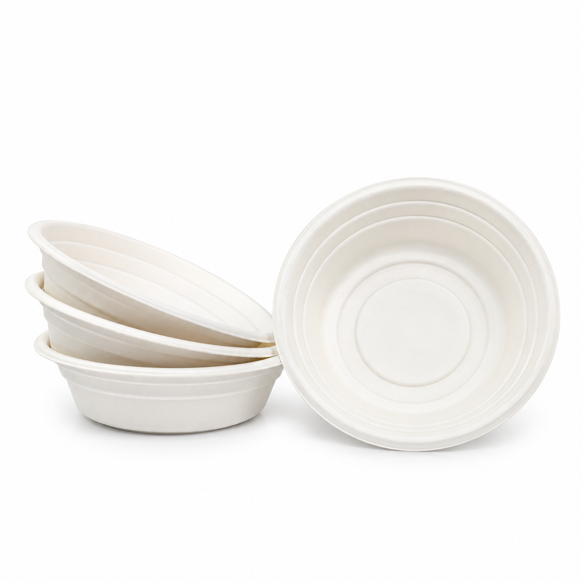 Plato Hondo Fibra Sopero 24 cm Biodegradable