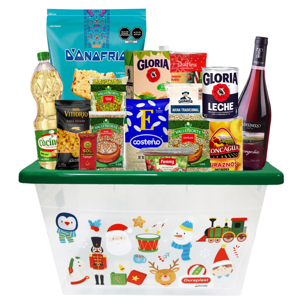 Canasta Navideña Feliz Navidad