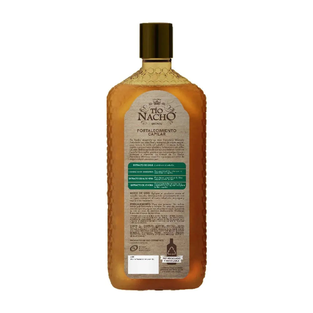 Shampoo Tío Nacho Herbolaria Frasco 415 ml