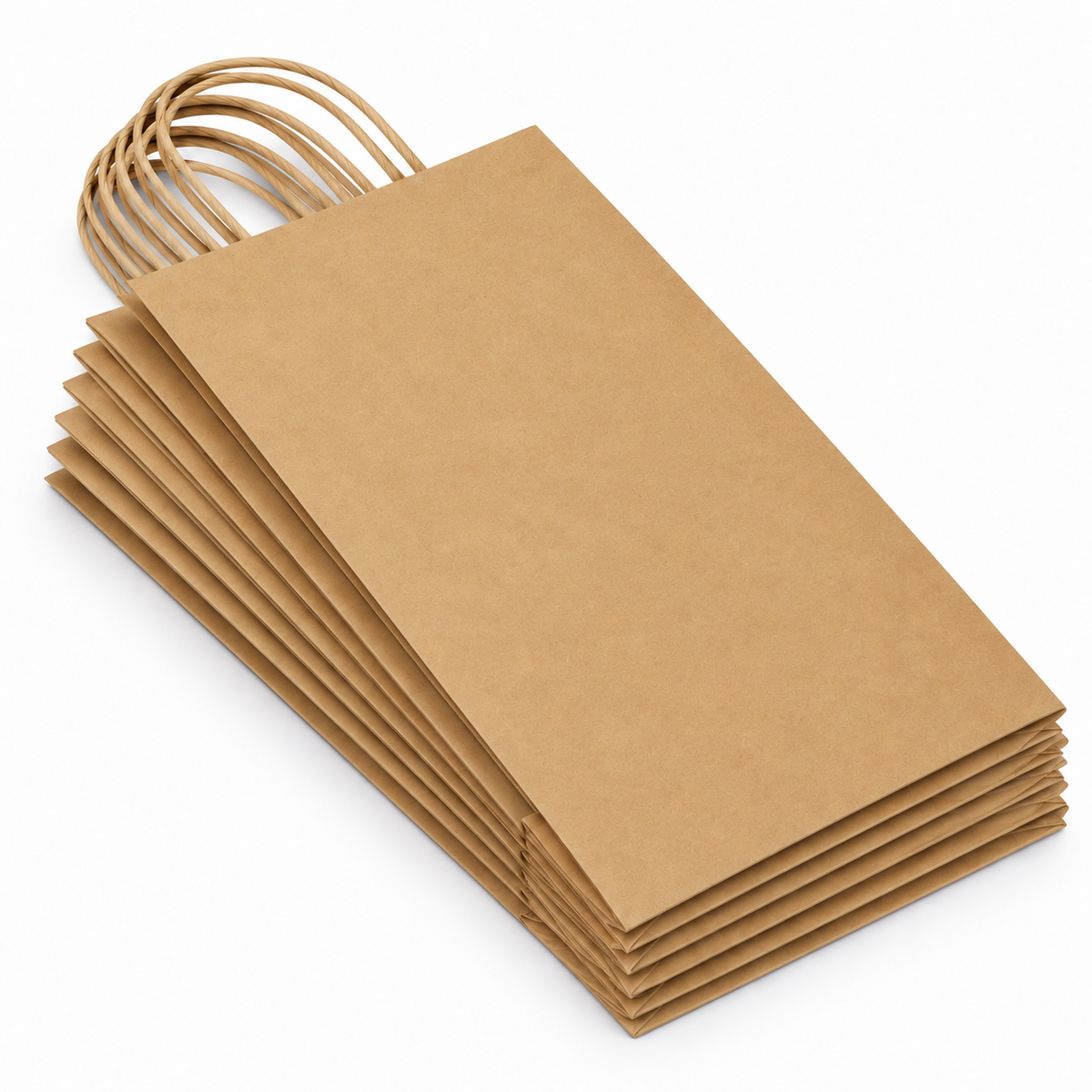 Bolsa De Papel Kraft BK #25 B&E Con Asa