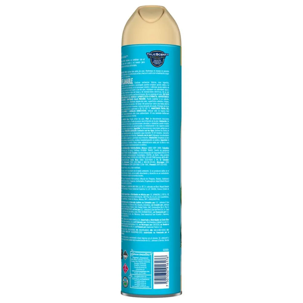 Ambientador Aerosol Glade Paraiso Azul