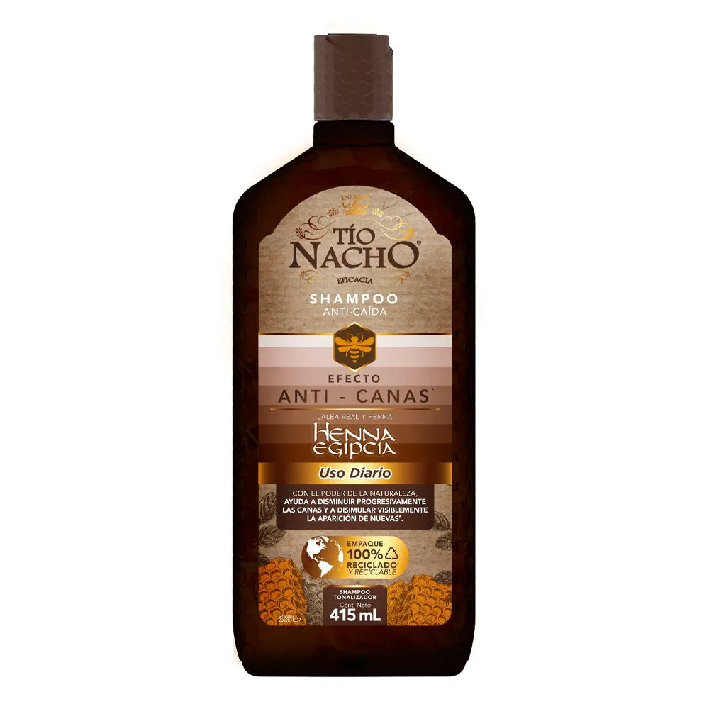 Shampoo Tío Nacho Anti-Canas Frasco 415 ml