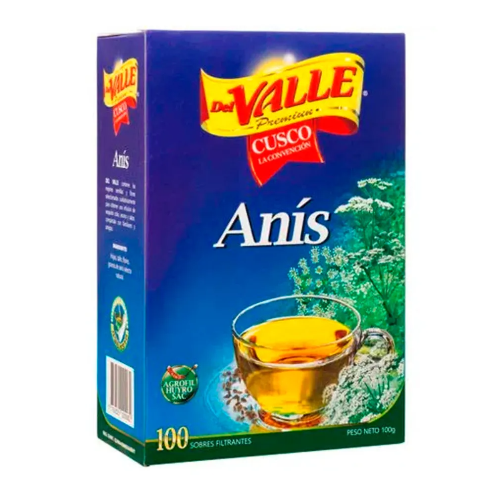 Anis X 100 Del Valle
