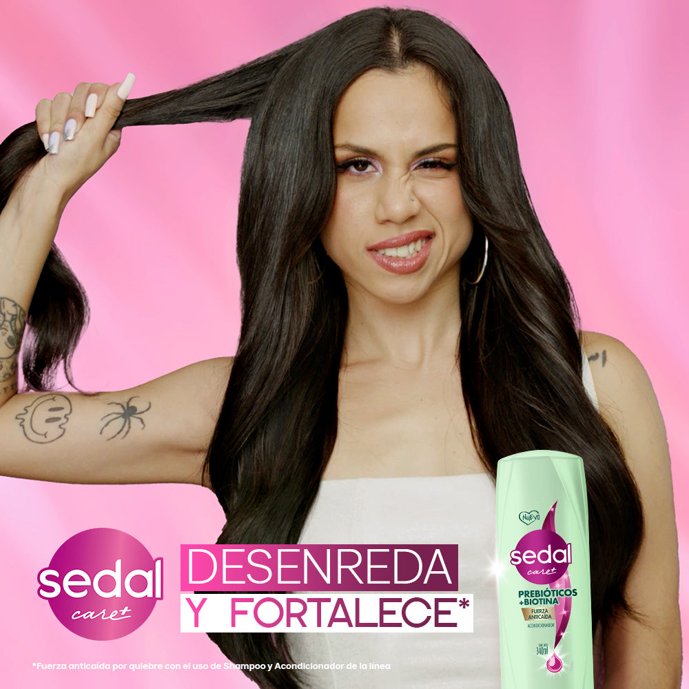 Acondicionador Sedal dal Prebióticos + Biotina 340ml